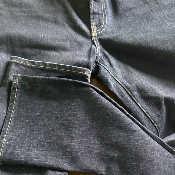 Madewell Dark Blue Denim Pants - Picture 3 of 6